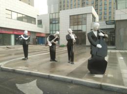 hj2490 濱州豐澤御景商業(yè)街鍛銅雕塑及不銹鋼雕塑_濱州豐澤御景商業(yè)街鍛銅雕塑及不銹鋼雕塑_濱州宏景雕塑有限公司